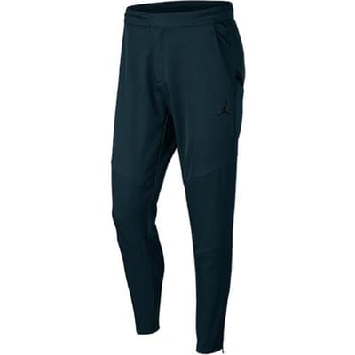 Jordan Pantalon décontracté à ourlet fendu en tissu solide Sportswear Tech pour homme, vert foncé 939953-372 XL black