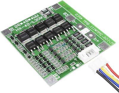 Batterij Beschermbord - Lithium Circuit - Energie Management - Celbalans Functie - 30 A - Groen