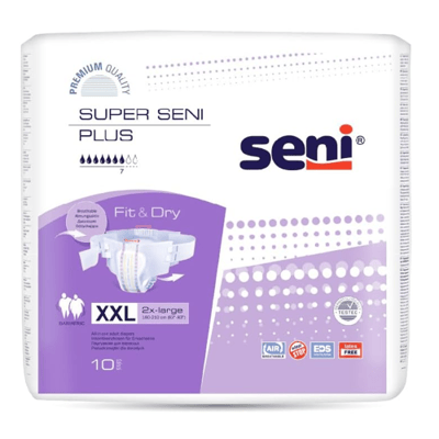 Seni Super Plus XXL - 6 paquets de 10 protections