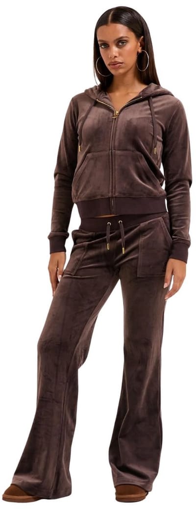 Juicy Couture Juicy Couture Robertson Hoodie Gold - Maat XL