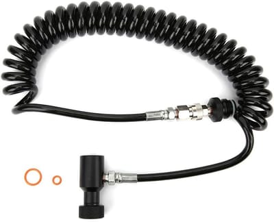 Air Coil Afstandsslang Heavy Duty voor Hogedrukreiniger - Aluminium, 3000PSI, Drukgespoeld, 3 meter
