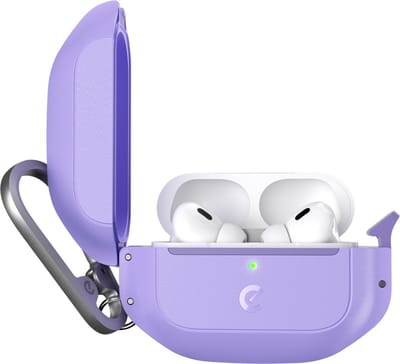 KeyBudz Element Series case - geschikt voor AirPods Pro Gen 2 - Paars