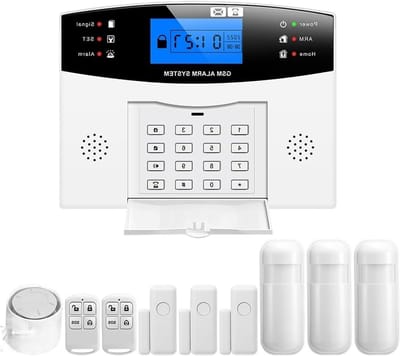 Huisbeveiliging Systeem - Alarm Beveiliging - Slimme Woning - APP Controle - Set 7 - Zwart