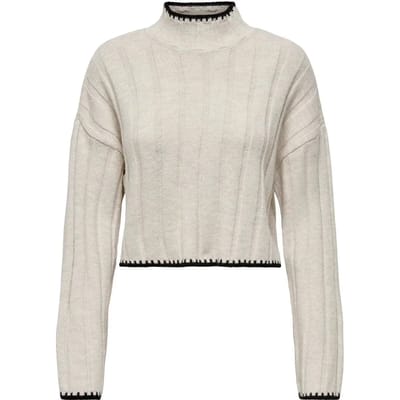 Regular fit gebreide pullover met turtleneck, model 'CHICK'