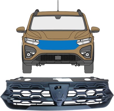 Grill voor Dacia Sandero 2021-