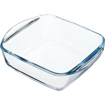 ScanPart Heißluftfritteusenglasschale 20x20 cm Airfryer 5.6 l Smaak- en geurloos