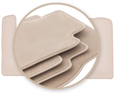 PREMIUM beige matten voor: Scania R truck 2018-