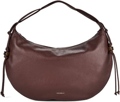 Coccinelle Thess Schoudertas Leder 45 cm - Dames - berry