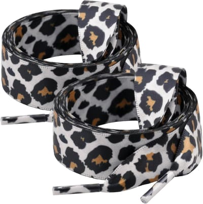 Leopard Patroon Veters voor Sportschoenen, Hardloopschoenen en Casual Schoenen - 1 Paar Kleurvolle Veters voor Stijl en Comfort