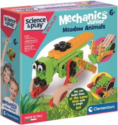 Clementoni Bouwset - Junior Animals - Mechanics - Speelgoed voor kinderen - Voor jongens - Bouw