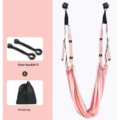 Yoga Aerial Silk Set voor Vrouwen Hangmat Stretch Schommel Pilates Elastische Fitnessriem Home Gym Apparatuur
