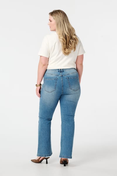 MS Mode Jeans Flared leg jeans JASMIN