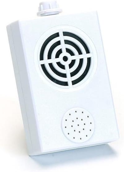 Harttonmodule Baby - Slaaphulp Geluid - Baby Kalmeren - Imiteert Moederhartslag - 10 cm - Wit