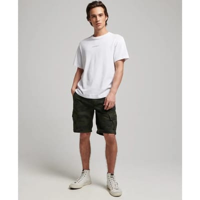 Superdry - Core cargoshort van biologisch katoen - Heren - Korte broeken