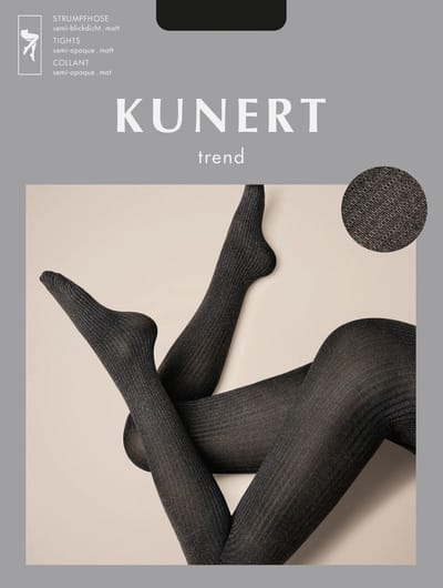 Kunert trend structure rib panty maat 40/42 aubergine