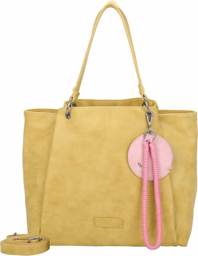 Fritzi aus Preußen shopper Fritzi42N Vintage Shopper Light Curry mosterdgeel