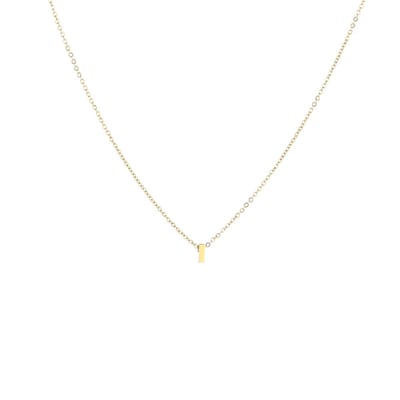 Go Dutch Label Ketting geluk kraal zon Goud N1835-2