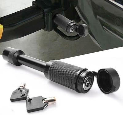 Golden crown - Towbar Lock - Beveiliging voor Trailers - Hoogwaardige veiligheid - 5/8 Inch - Geschikt voor motorhomes - Betrouwbaar slot - Preventie di...