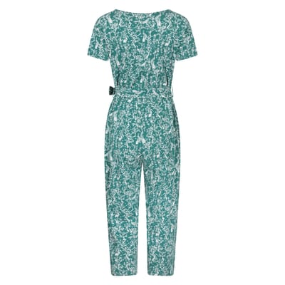 Mountain Warehouse Dames Crane Wrap Jumpsuit (Teal)