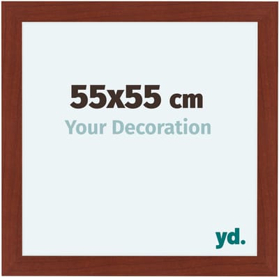 Your Decoration - Fotolijst 55x55 cm - MDF - Kersen - Como