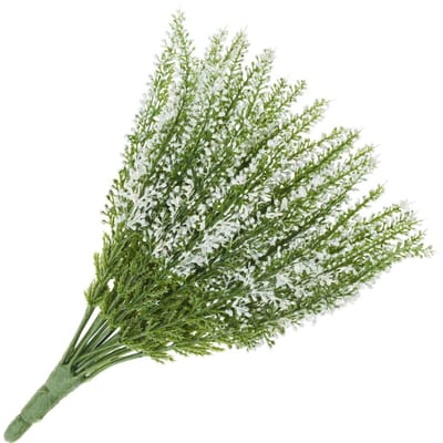 Erica, 24 bloemstrengen, L 26cm - Cream