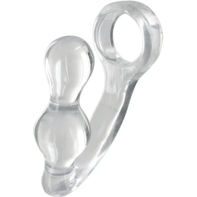 ToyJoy Manpower Penisring MANPOWERbuttplug& PENISRING CLEAR