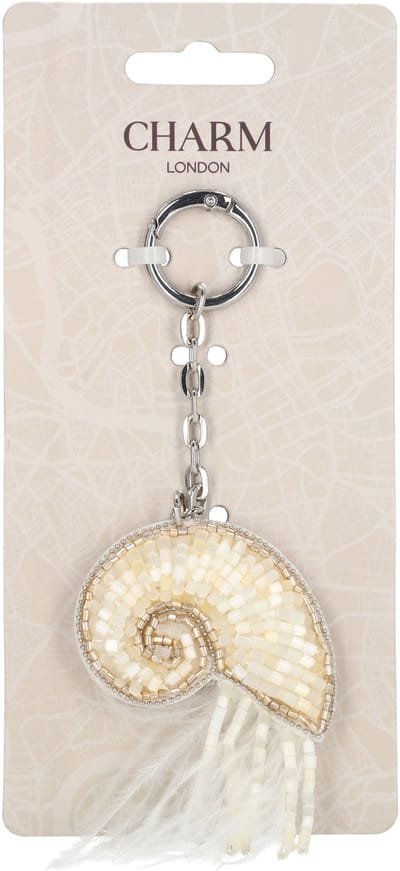 Charm London BALI Bag Charm - Crème