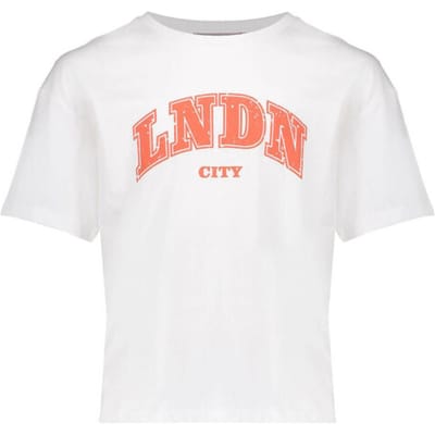 Geisha - T-shirt puff LNDN city - Wit - Maat 152
