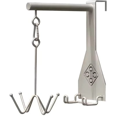 Grooming Deluxe - Bridle Hook 4 prong with hook attachment silver