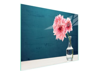 TMK ArtDeko Dalia Serie - Glazen Snijplank - 52x30 cm - Hittebestendig - Antislip