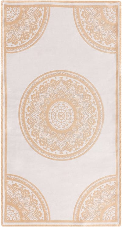 HUBLI - Tuintapijt - Beige - 80 x 150 cm - Polypropyleen