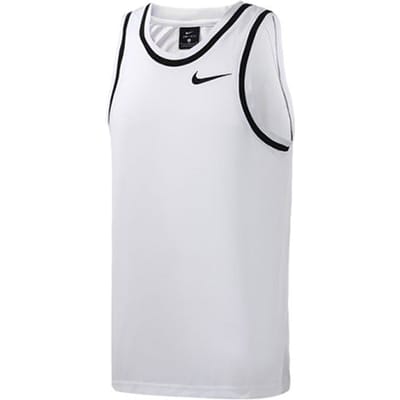 Nike Sneldrogend Ademend Basketbal Tanktop Heren Tops Wit AQ5592-100 XXXL white