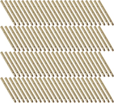 100 Stuks Veertestsondehuls Messing 2,36 Mm voor P125-serie Pin, Precisie Beveiligingsaccessoires met Diverse Kopvormen en Verbeterde Nauwkeurigheid