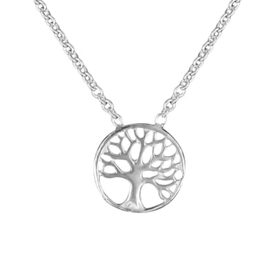 WeLoveSilver - zilveren ketting - dames - levensboom - 925 zilver