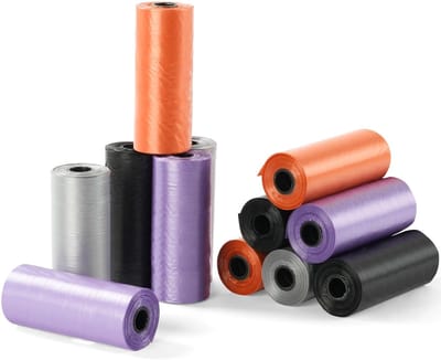 Dailygoods- Vuilniszak 12 Rollen - Mini Vuilnisbak - Scheurbestendig - Milieuvriendelijk - Voor Afvalverwerking - Geschikt Voor Auto - Afvalzak