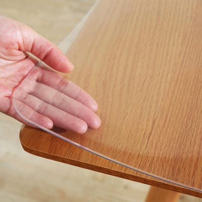 Tafelbeschermer - Bureauonderlegger - Meubels Beschermen - 2 mm Dik - 106 x 200 cm - Transparant