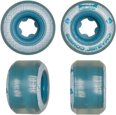 Skateboard Wielen - Cores Wielen - Snel Rollen - Flatspot Weerstand - 52mm - Grijs Zwart Blauw