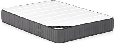 Vente-unique Hybride matras 140 x 190 cm met 7 zones met pocketveren en zeer veerkrachtig schuim, dikte 26 cm - AUDACE van PALACIO L 190 cm x H 26 cm x D 140 cm