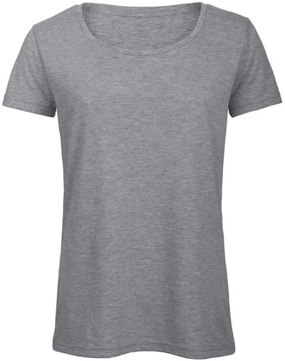 T-shirt dames B&C Triblend