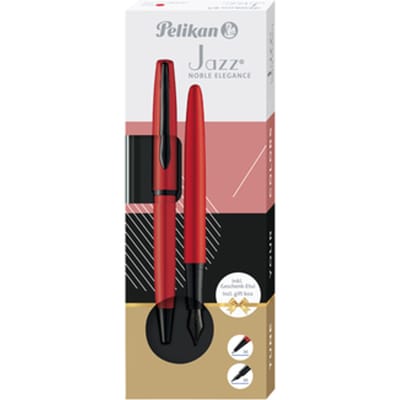 Schrijfset Pelikan Jazz Noble Elegance K36+P36 medium red