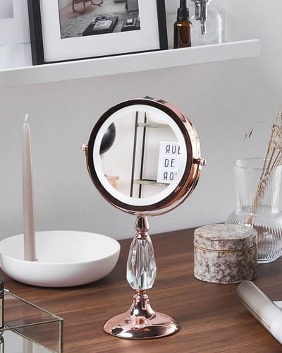 MAURY - Make-up spiegel - Rosé goud - IJzer