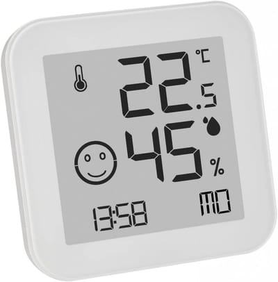 Digitale Thermo-Hygrometer met E-Ink Display voor Binnenklimaat Meting