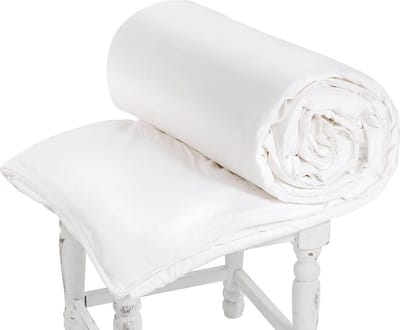 Zijden dekbed Belcanto (300g/m2) - katoenen tijk - Silk Heaven - 140x220cm