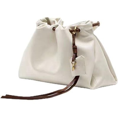 Mini Clutch, Een Kleine Schoudertas voor Vrouwen om mee te Reizen en te Wandelen 19 inch white