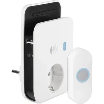 Unbranded Gong Plug-through Videodeurbel Set - Bedraad - 1080p