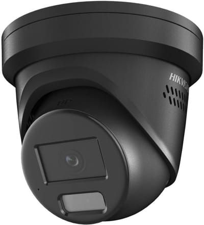 Turret Camera - Beveiligingscamera Buiten - Huis Beveiligen - Full Color Nachtzicht - 8MP Resolutie - Zwart