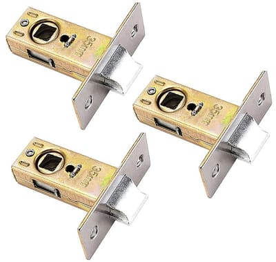 Dailygoody - Deurvergrendeling - Kwaliteit - Geschikt voor Hever Deurgrepen - Flat 35mm - 3 Stuks - Duurzaam en Betrouwbaar