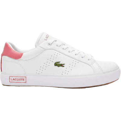 LACOSTE Powercourt 2.0 124 6 SFA wit/roze maat 41