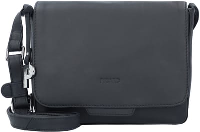 PICARD Schoudertas Timeless Crossbody Bag With Flap Black Zwart