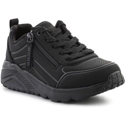 Skechers Kids Uno Lite - Easy Zip Sneaker 310387L BBK zwart